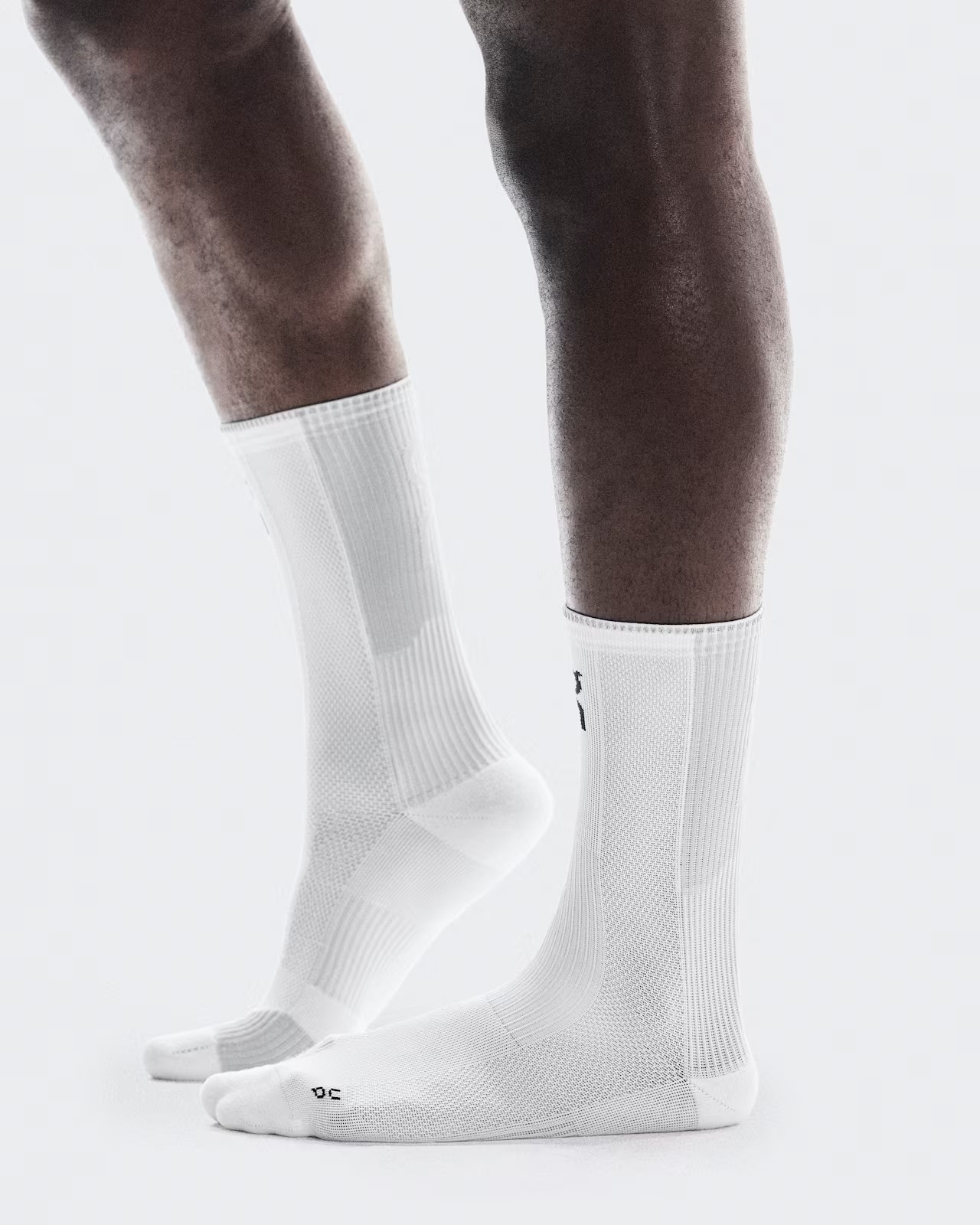 Performance Run Sock High Unisex White/Glacier