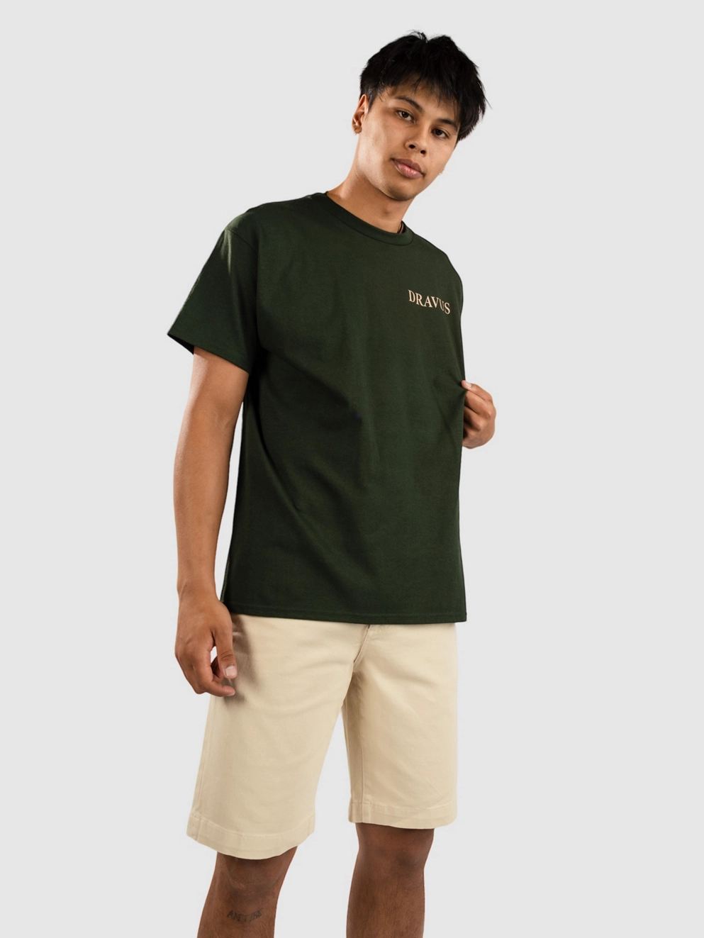 Dravus Road Runner T-Shirt dark green
