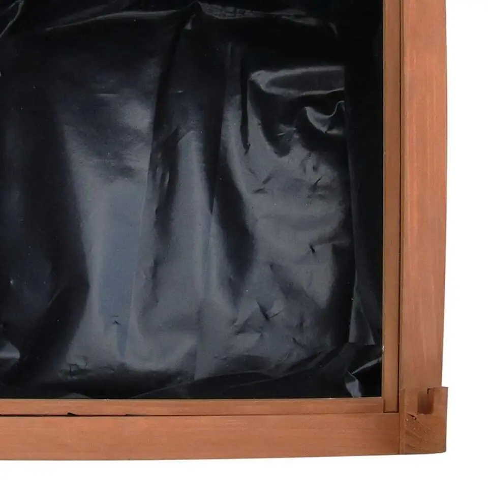 vidaXL - Houten Plantenbak - Bruin - Hout