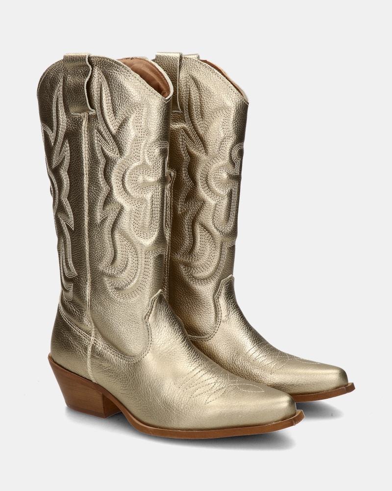 Nelson Cowboylaarzen  - goud