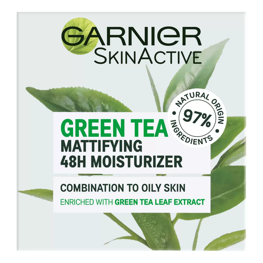 Garnier Skin Active Moisture   Green Tea Day Cream - 50 ml.
