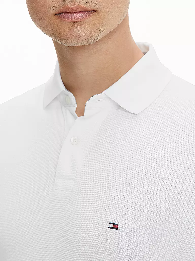 TOMMY HILFIGER Poloshirt Regular Fit 1985 weiss
