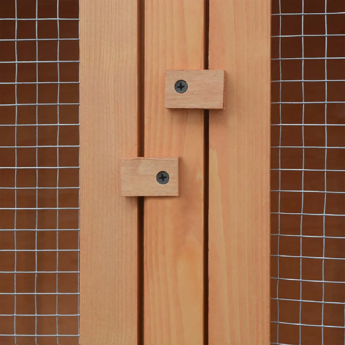 vidaXL Cage pour animaux 6 compartiments Bois
