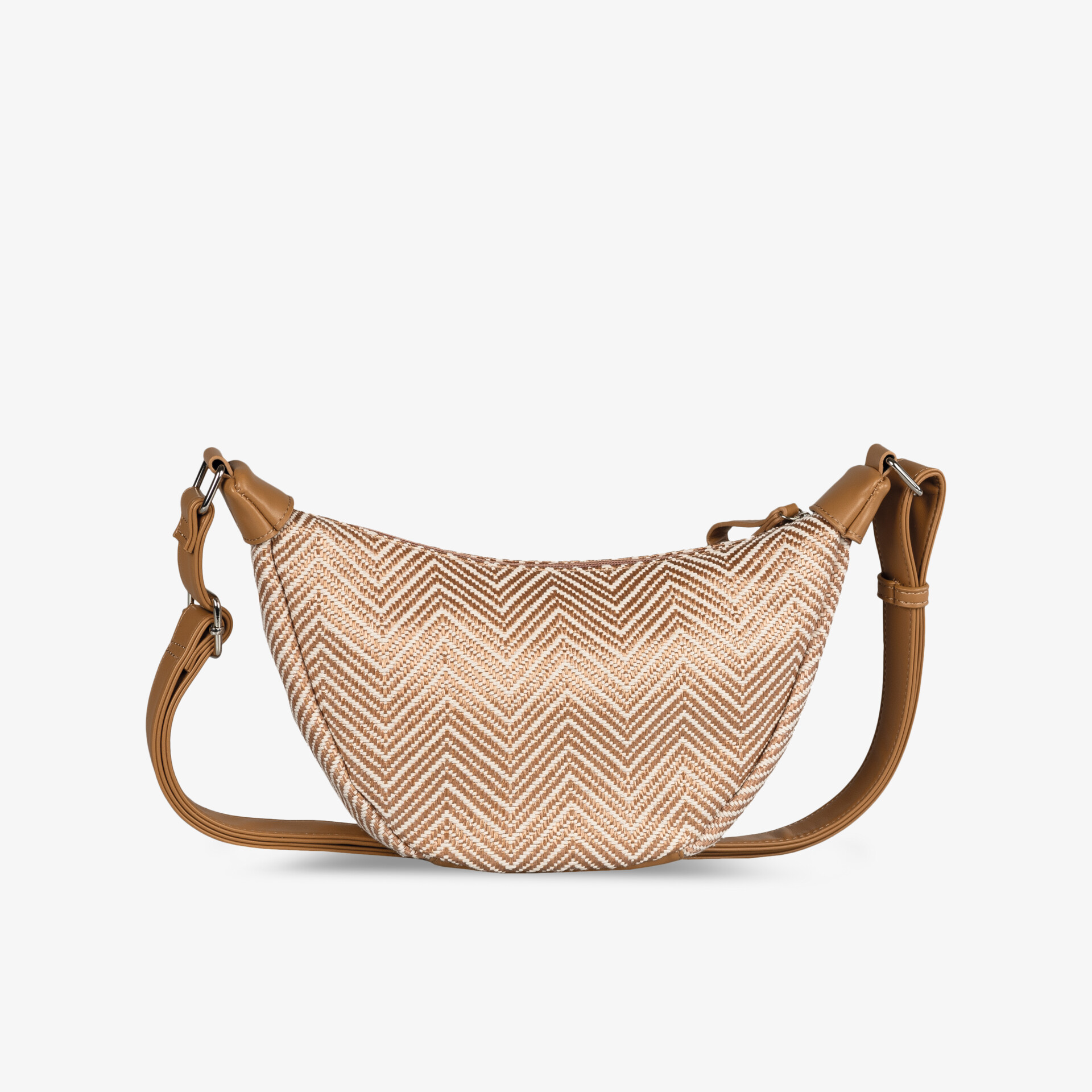 TOM TAILOR DENIM Damen Umhängetasche beige