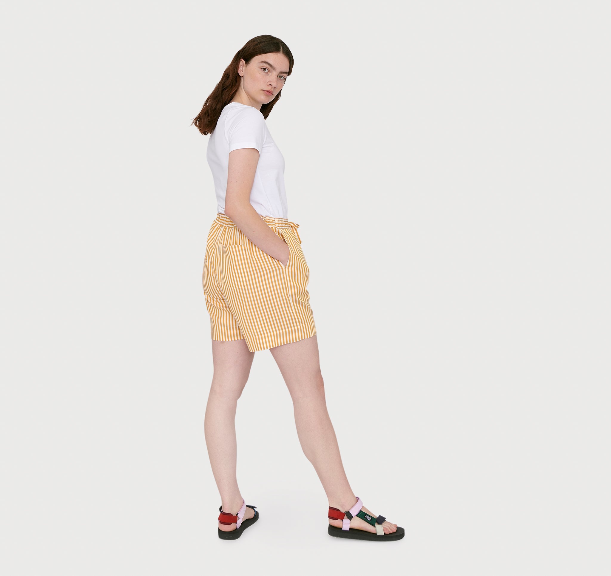 TENCEL™ LYOCELL<br>Soft Touch Woven Draw-Cord Shorts