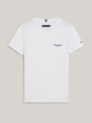Camiseta Essencial com Bolso Aplicado