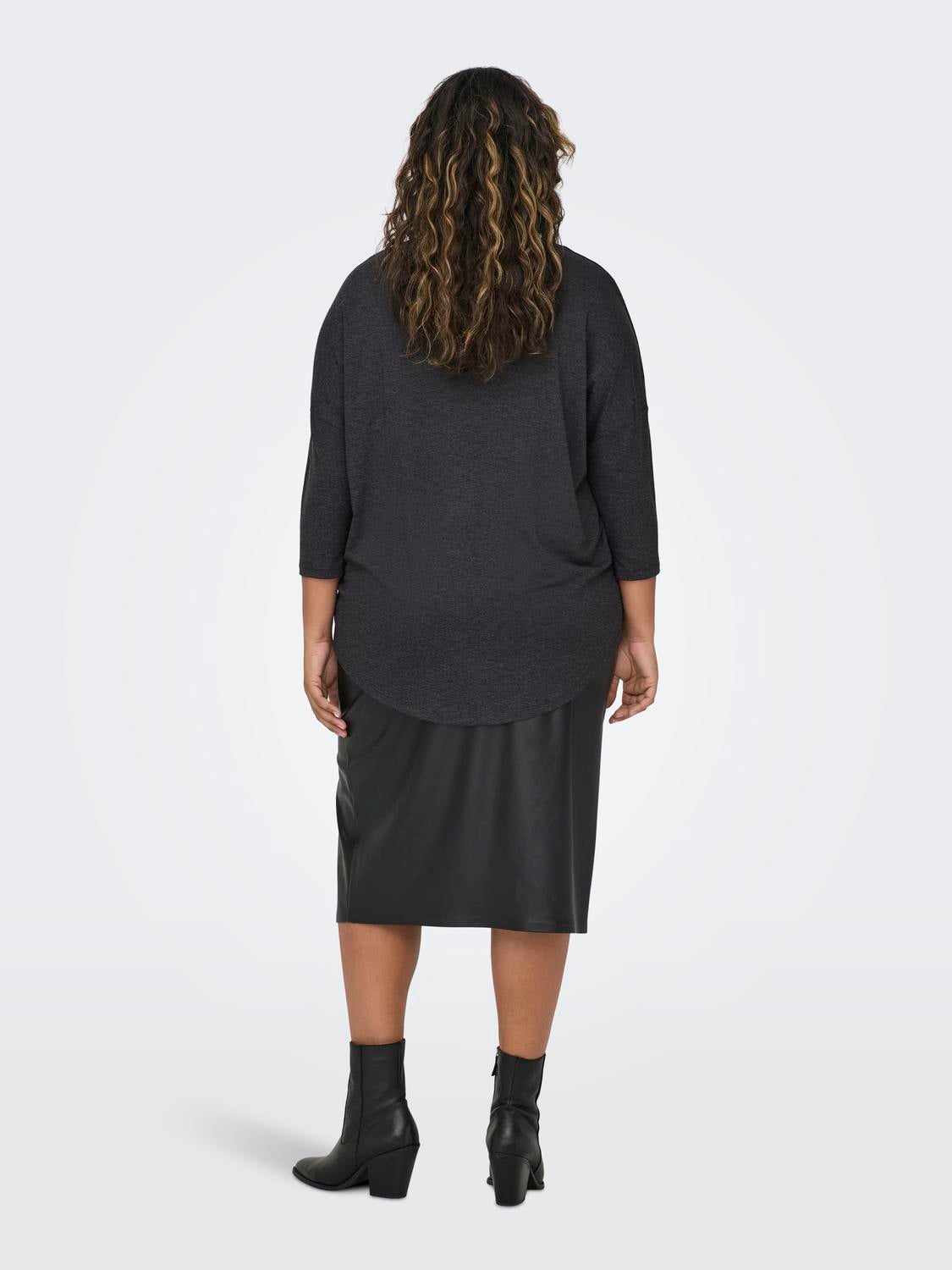 CARNIKA Top Dark Grey Melange