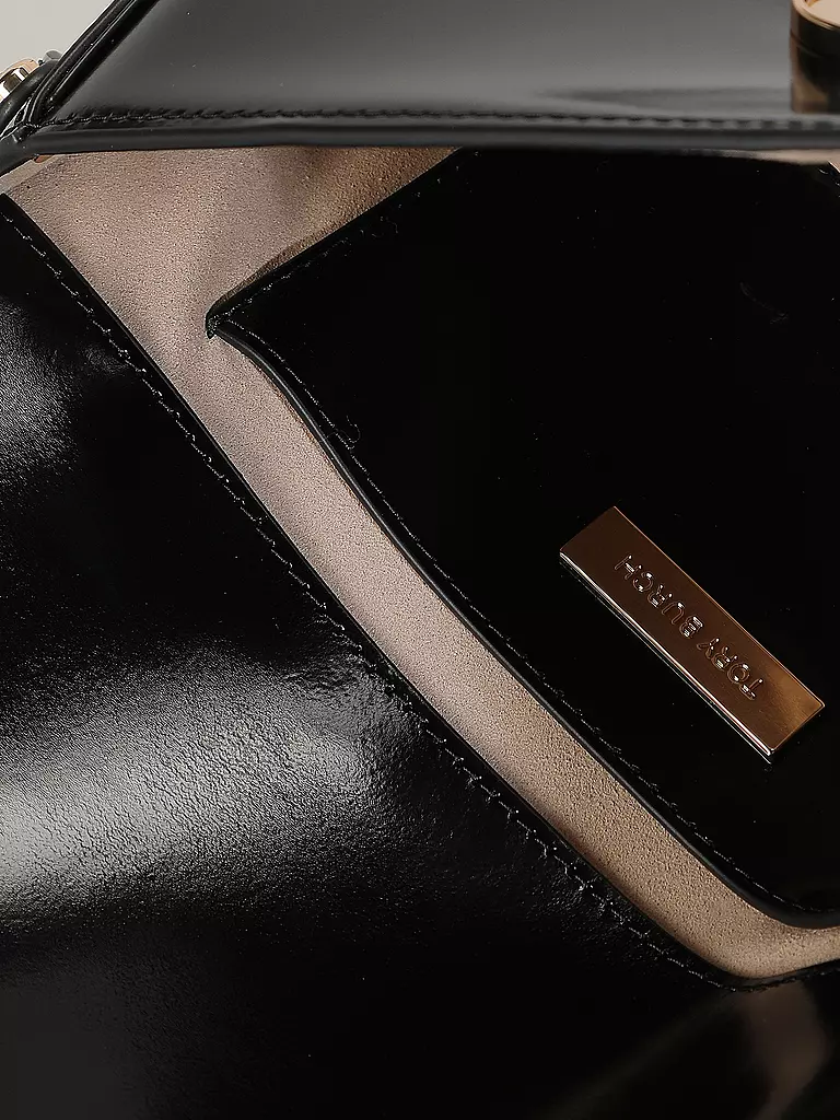 TORY BURCH Ledertasche - Mini Bag ROBINSON SPAZZOLATO schwarz