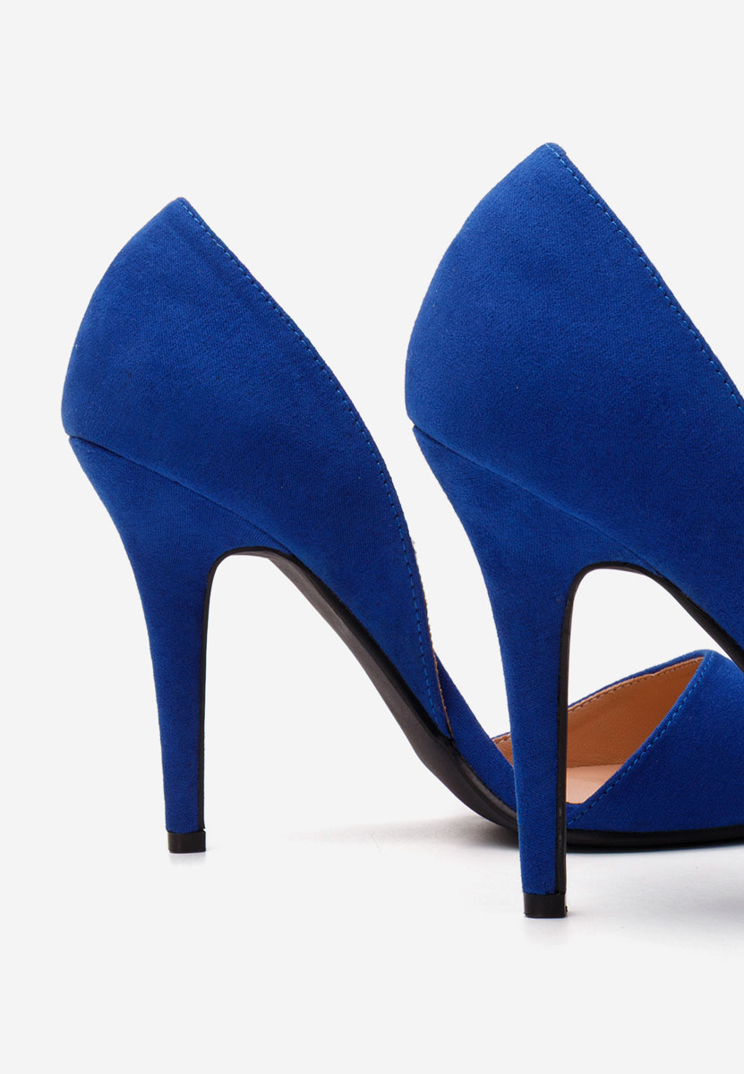 Chaussures à talon aiguille bleus Theola