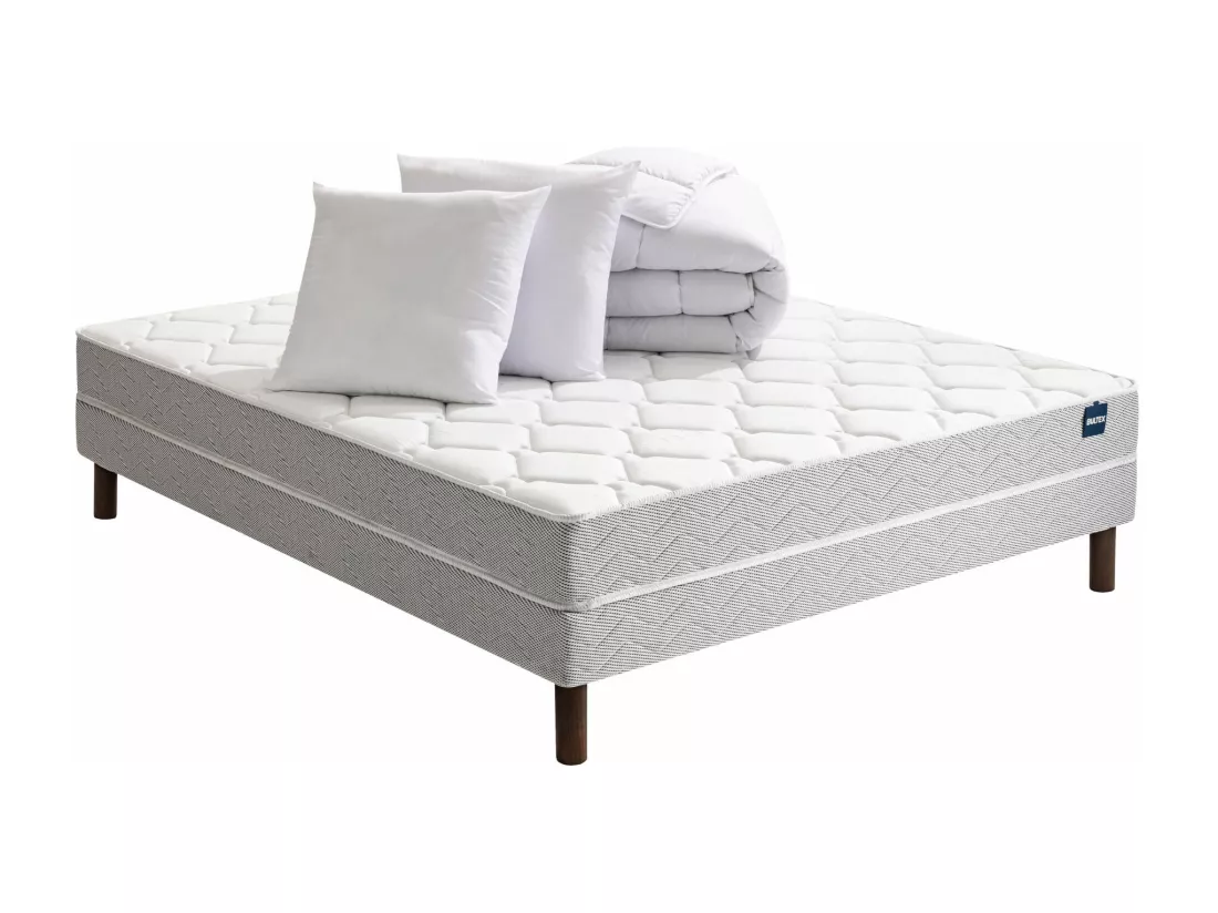 Pack couette tempérée 240x220 et oreillers 60x60 Bultex