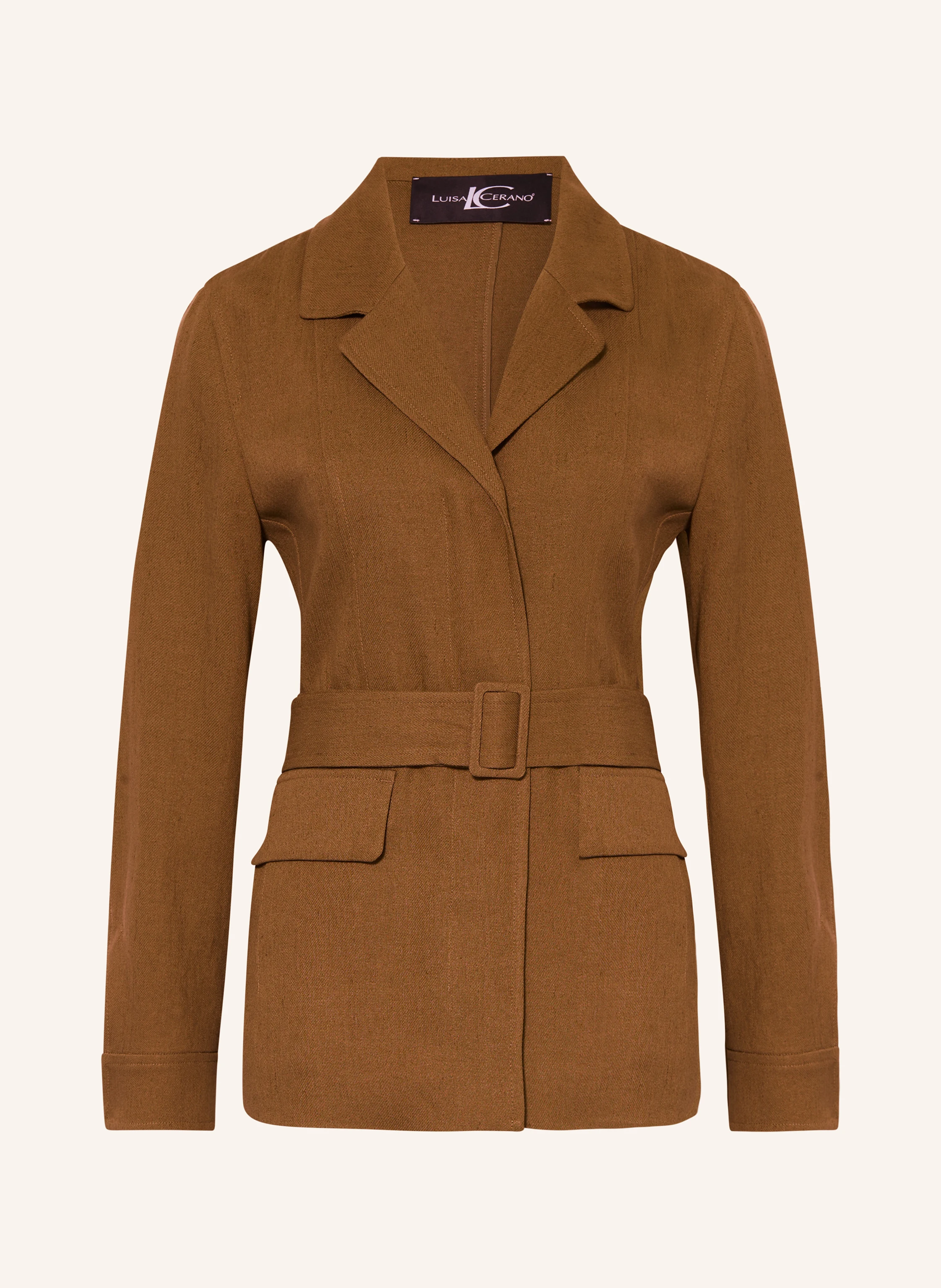 LUISA CERANO Blazer mit Leinen