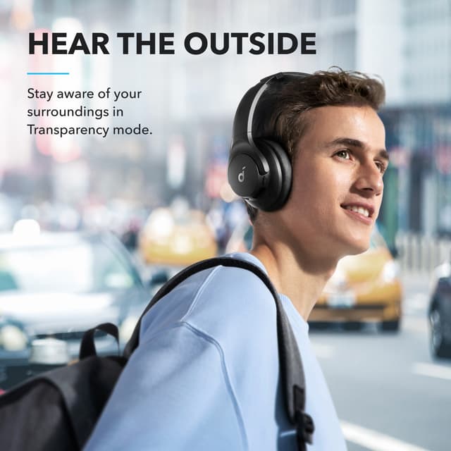 Soundcore Q20i trådløse around-ear høretelefoner (sort)