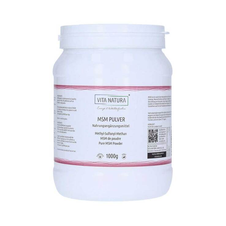 MSM Pulver Methylsulfonylmethan Pulver, 1000 g
