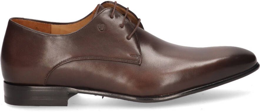 Van Bommel Leren Veterschoenen Elegant Roze Binnenzool Blue Heren