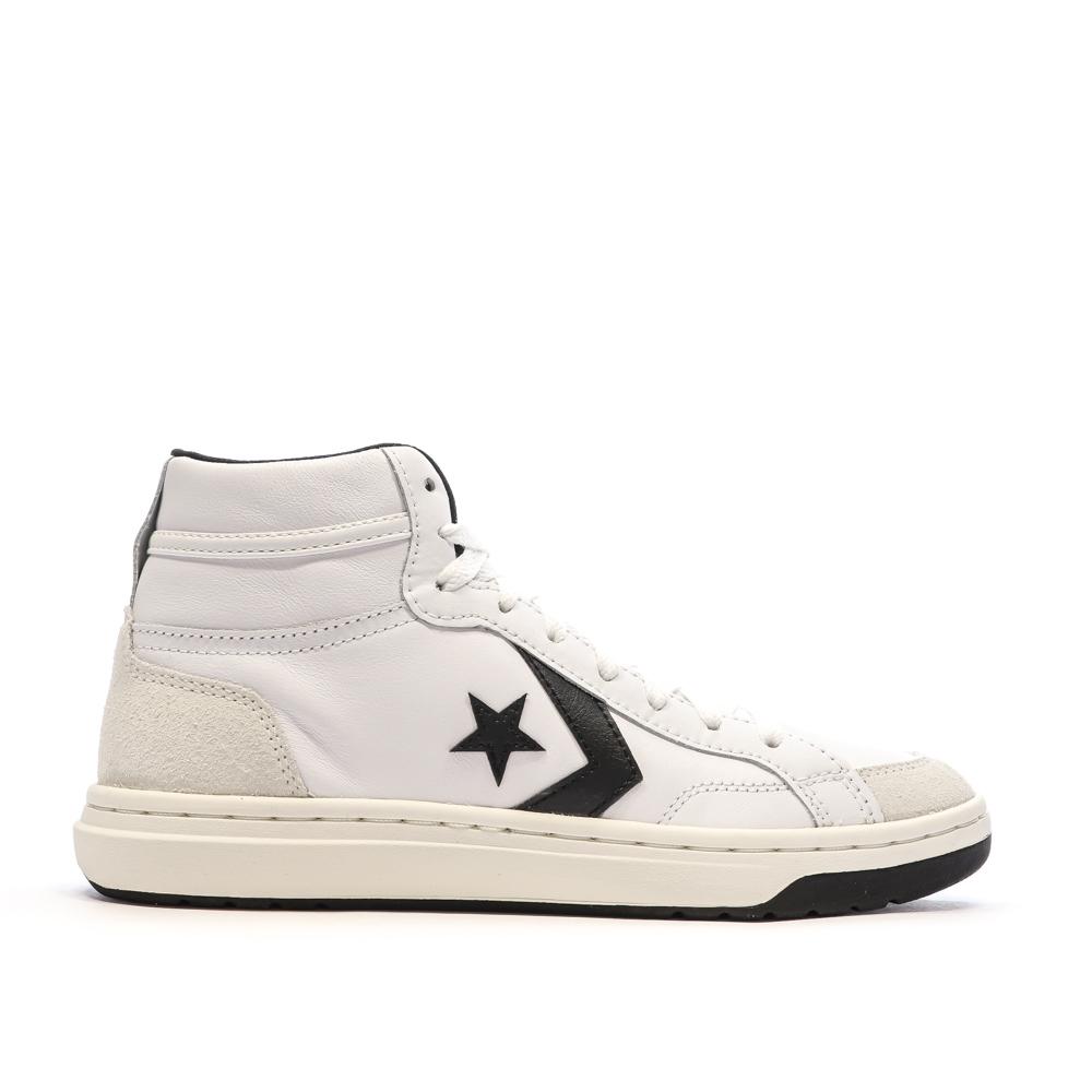 Converse Baskets Blanche/Noire Homme Converse Pro Blaze Leather