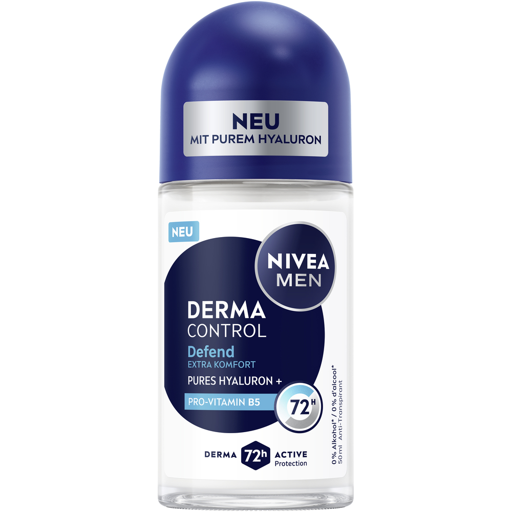 Nivea MEN Deo Derma Control Defend<br>50 ml, Roll-on, Roll-on