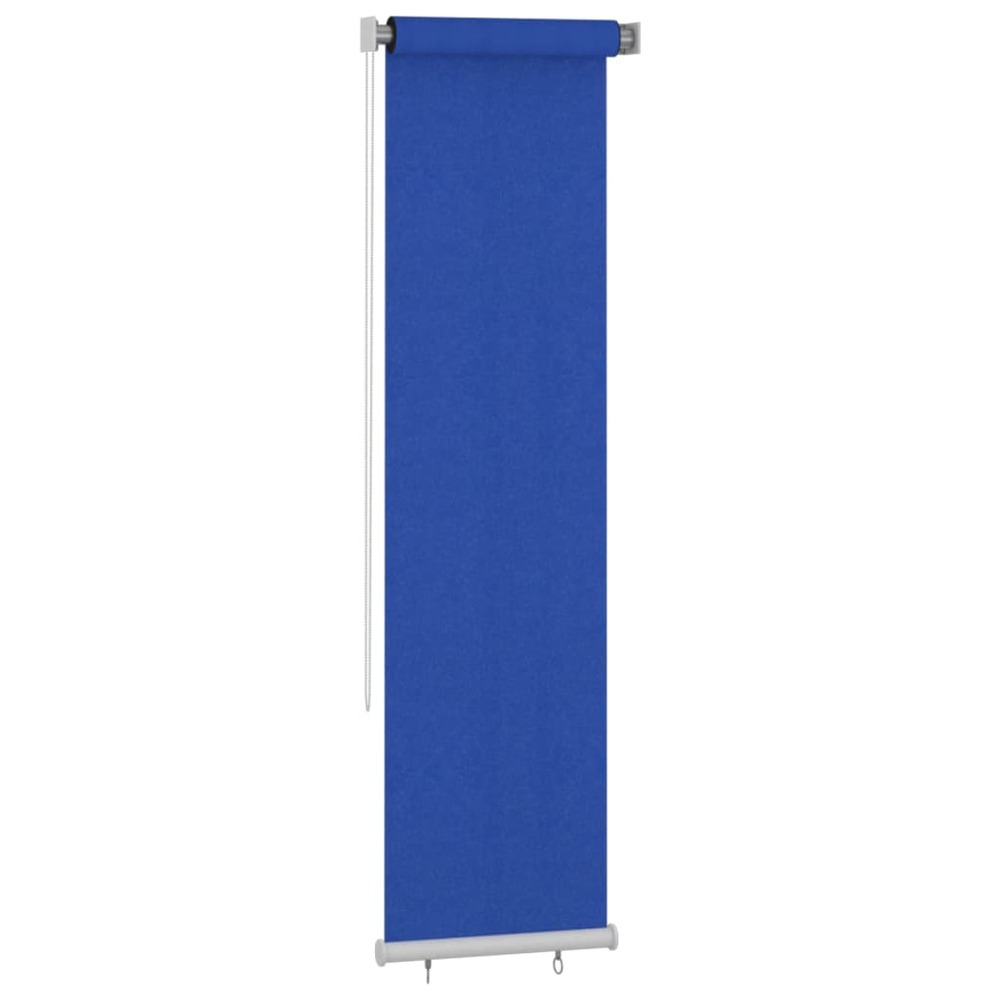 Store roulant d'extérieur 60x230 cm bleu pehd