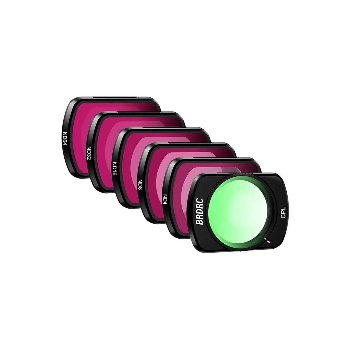 BRDRC kamerafilter CPL/ND4/ND/8/ND16/ND32/ND64 DJI Osmo Pocket 3
