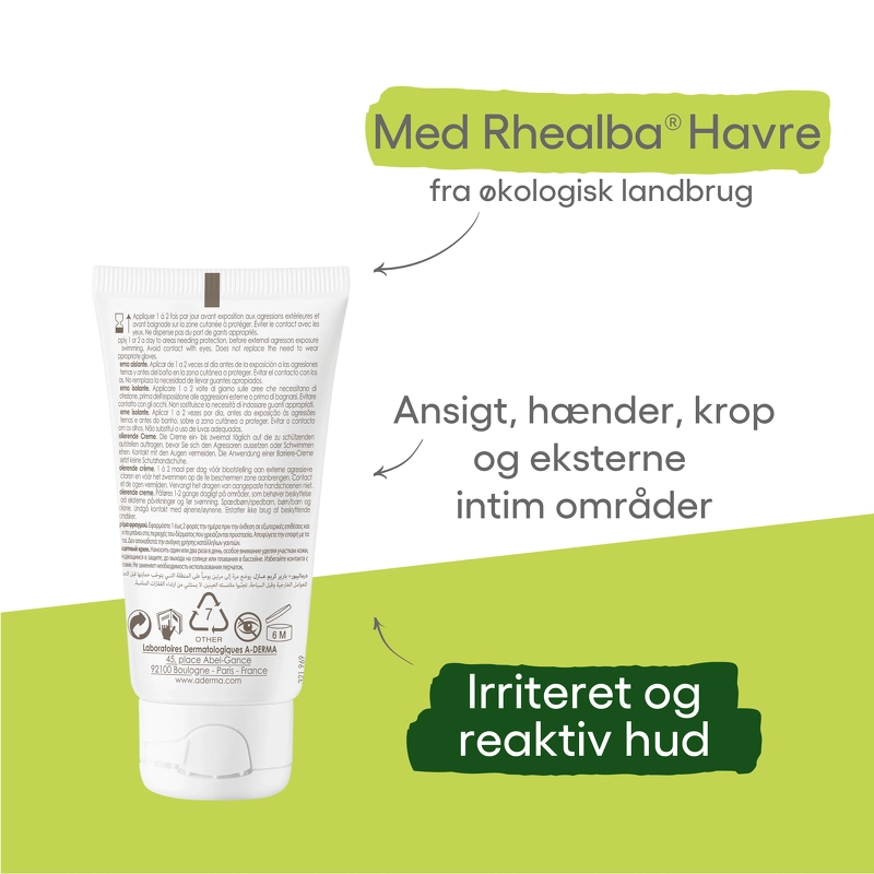 A-DERMA Dermalibour+ Soothing Barrierer Cream 50 ml