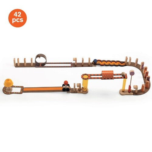 Djeco kettingreactiespel zig & go junior - magic - 43st