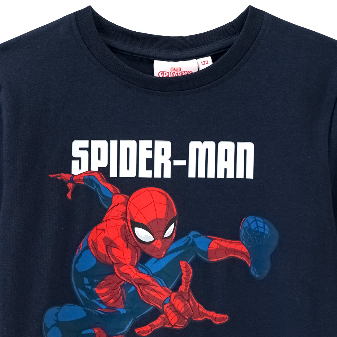 Topolino MARVEL Spider-Man T-Shirt mit Bio-Baumwolle dunkelblau