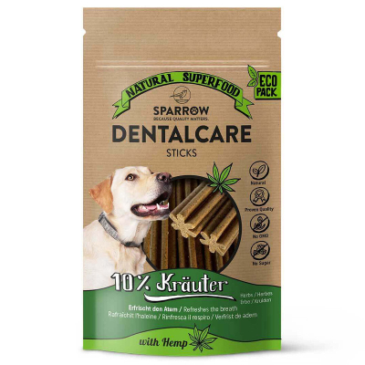 Sparrow Pet DentalCare Sticks mit CBD für Hunde