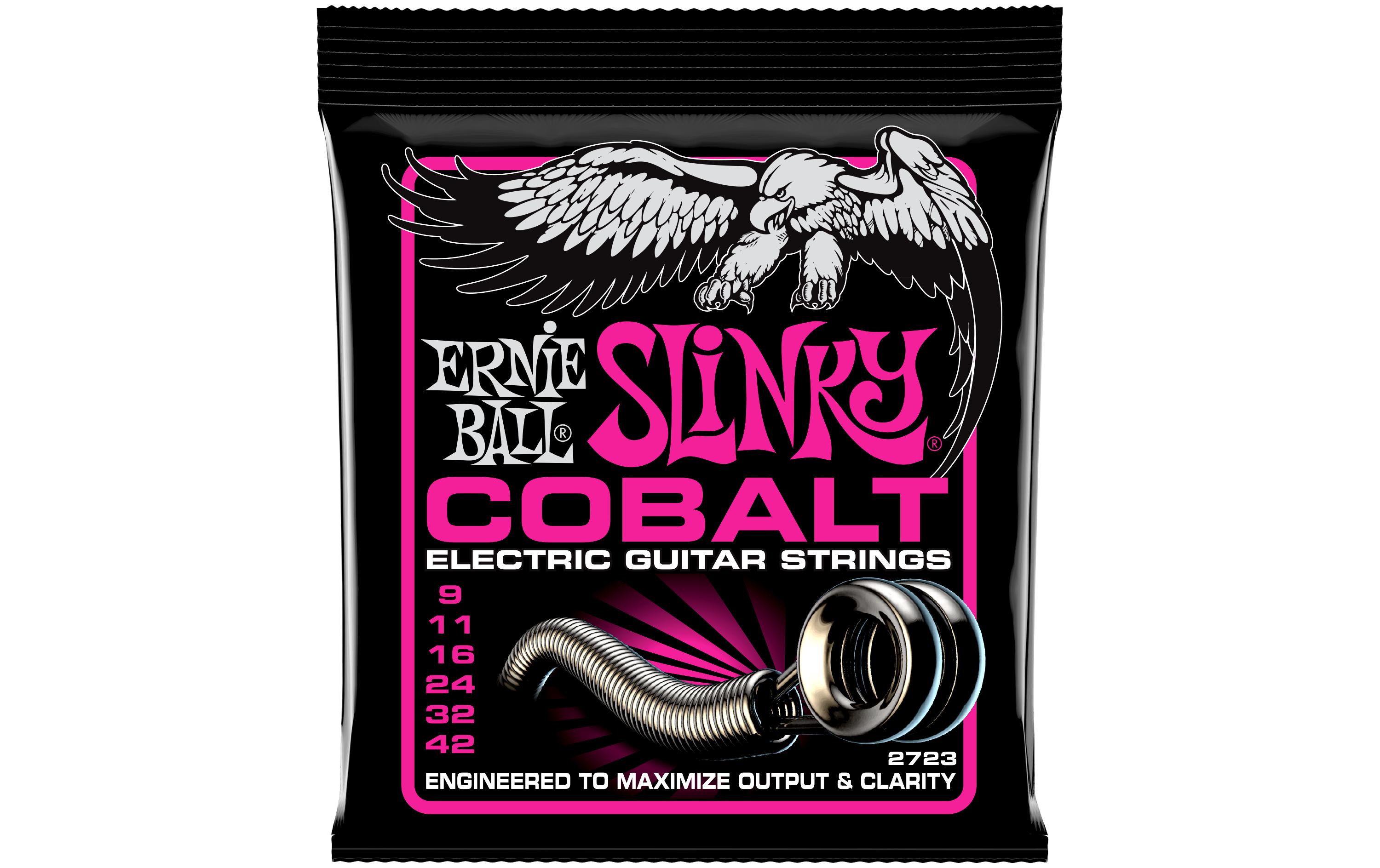 Gitarrensaiten 2723 Slinky Cobalt – Super 09-42Praktischer Saitensatz für Ihre E-Gitarre