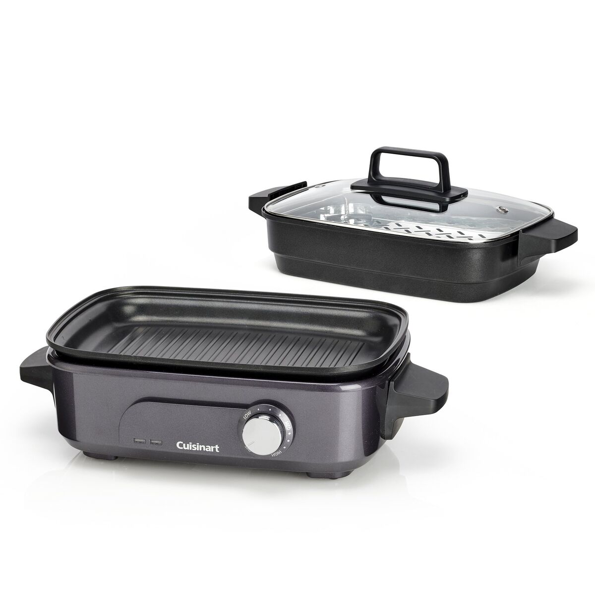 Multikoker, 1400W, grå