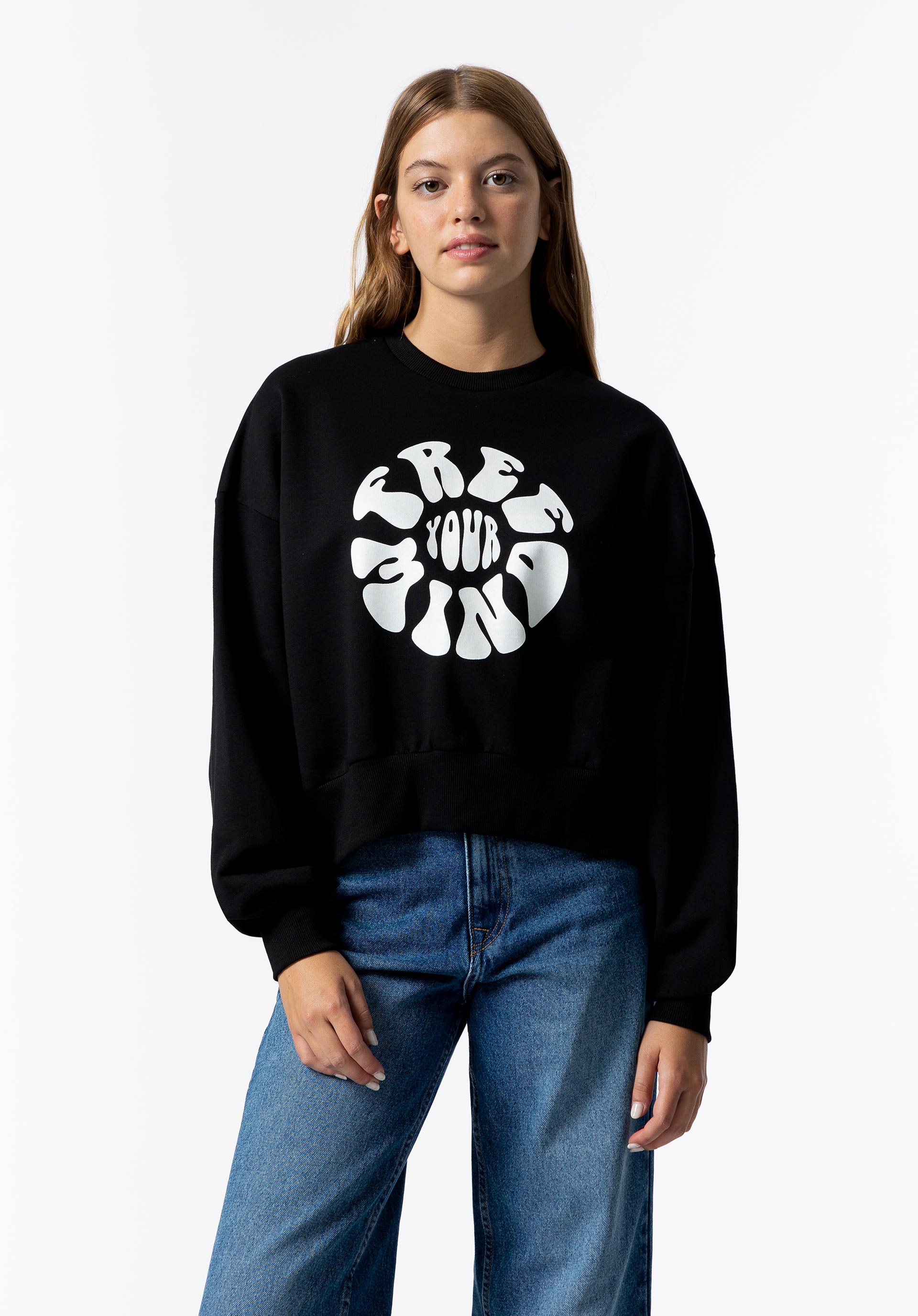Sweatshirt com Mensagem
