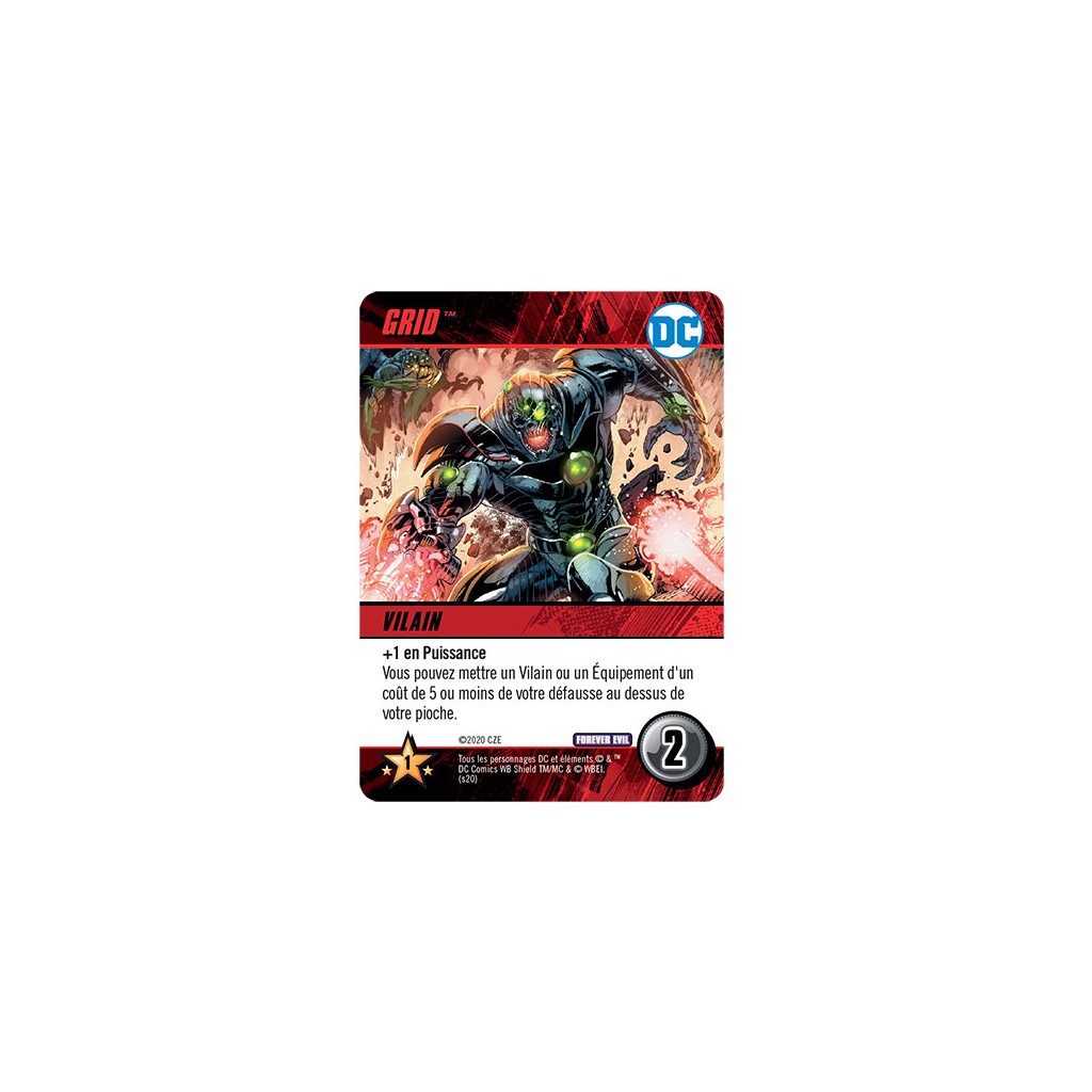 DC Comics Jeu de Deck-Building : Forever Evil