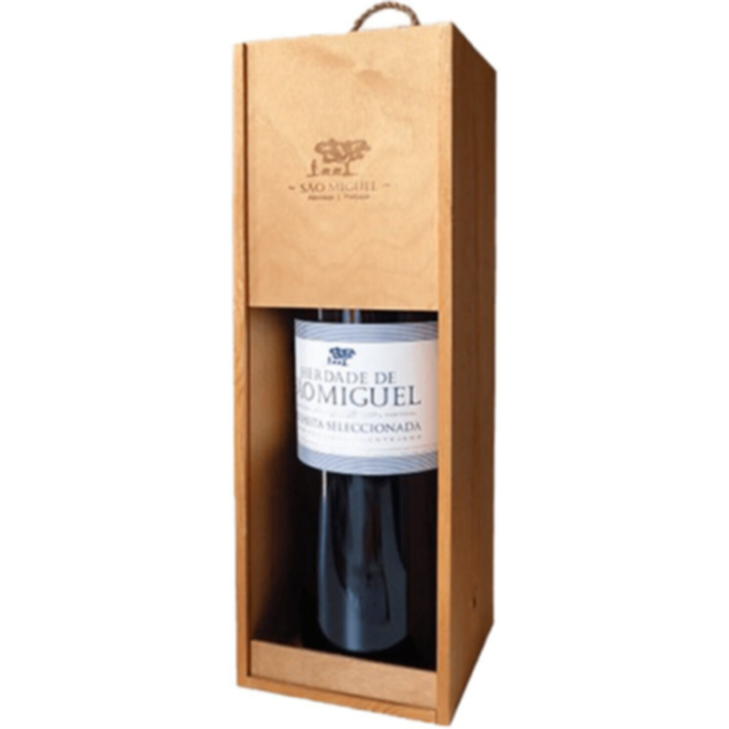 Magnum Aentejano IGP Colheita Seleccionada Herdade São Miguel mit Holzkiste -150cl