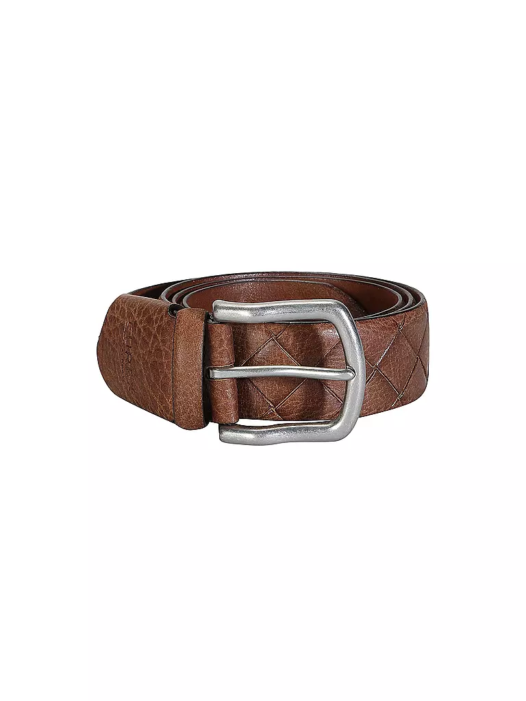 EUREX Ledergürtel  camel