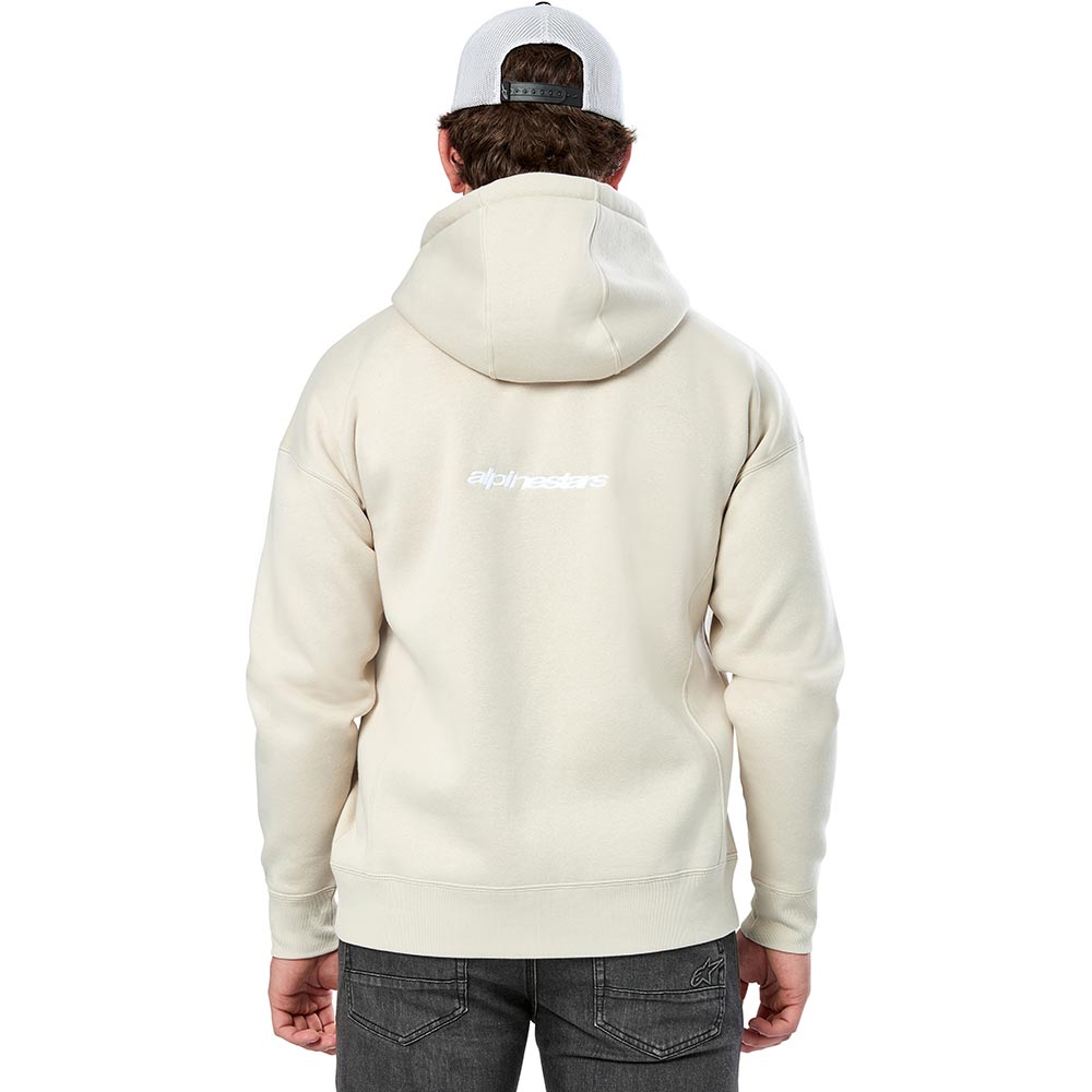 Alpinestars - Sweat à capuche Exordium Blanc cassé