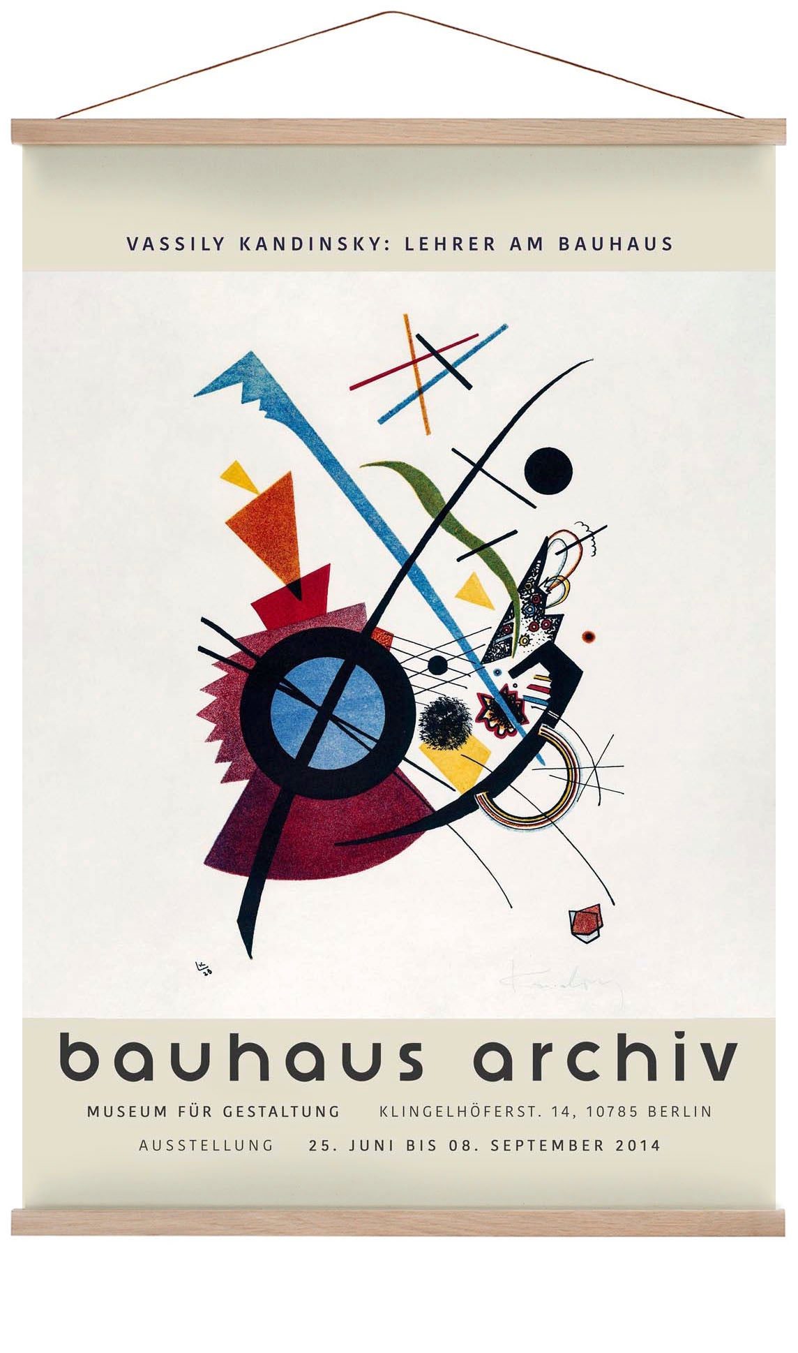 Violett von Wassily Kandinsky Ausstellung