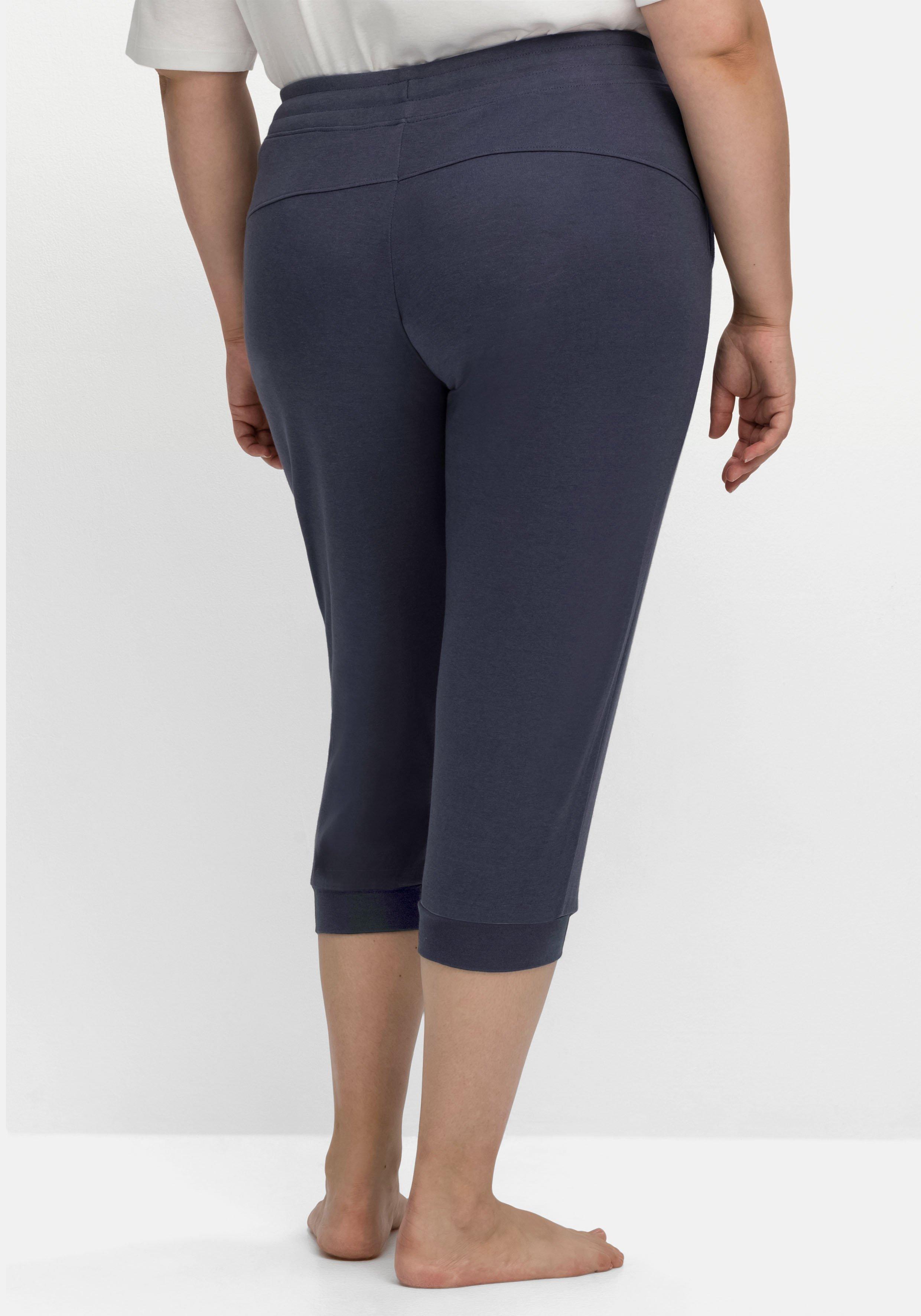 Relaxhose in 3/4-Länge, mit Saumbündchen