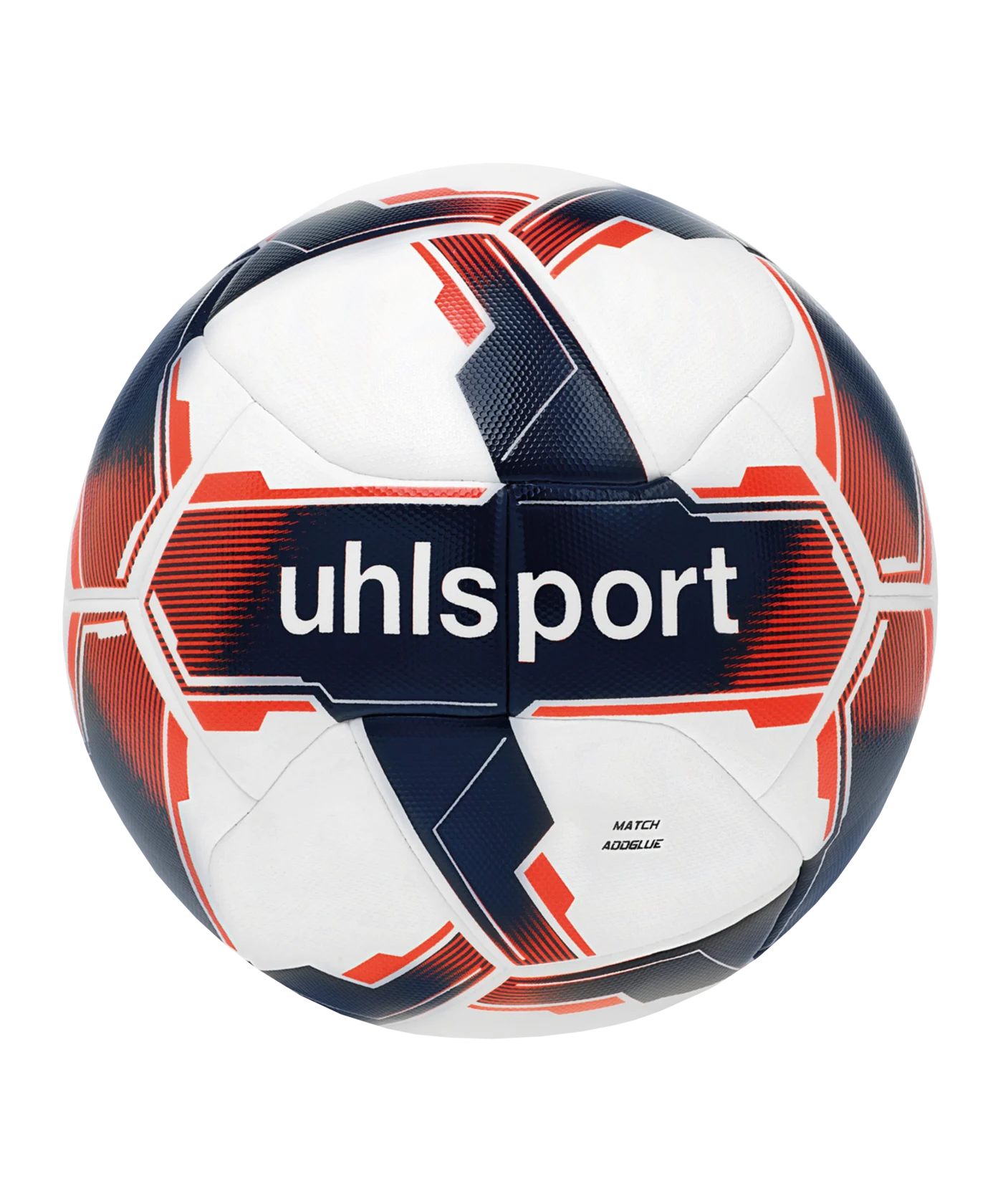 uhlsport Match Addglue Spielball Weiss Rot F01