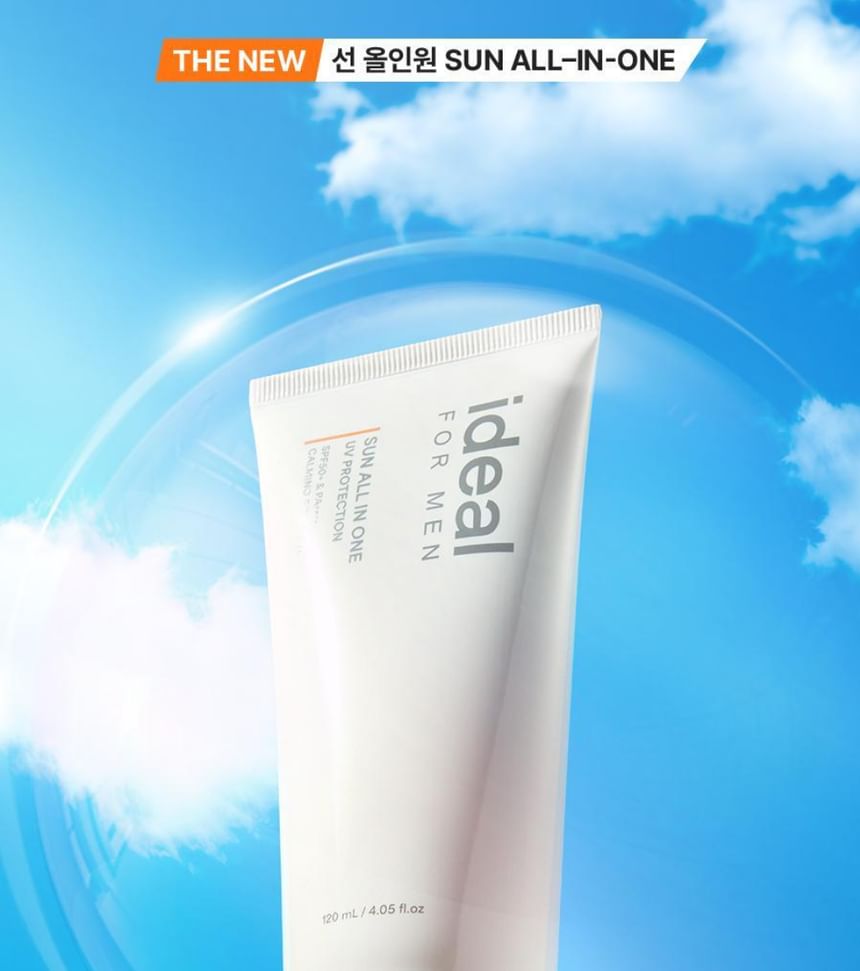 IDEAAL VOOR MANNEN - Zonnebrandcrème in één set