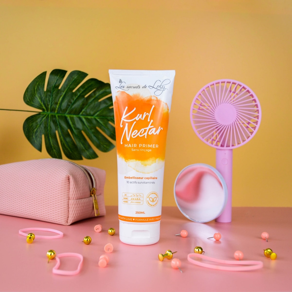Les Secrets de Loly Kurl Nectar Hair Primer sans Rinçage