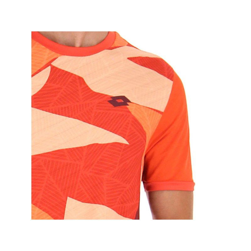 Tee-shirt tennis Lotto Tech D3 Roland Garros