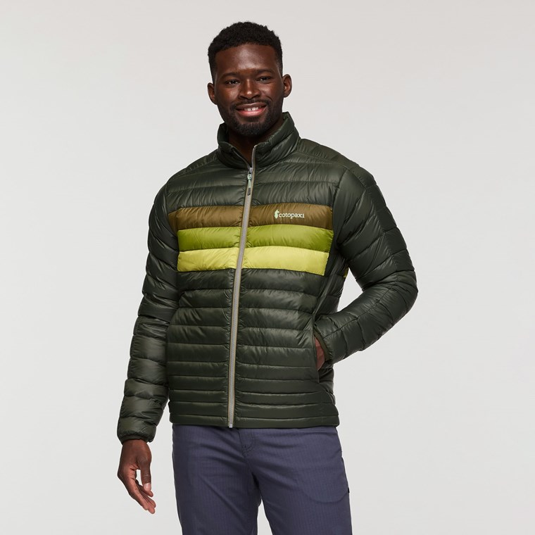Cotopaxi Fuego Down Jacket Woods Stripes