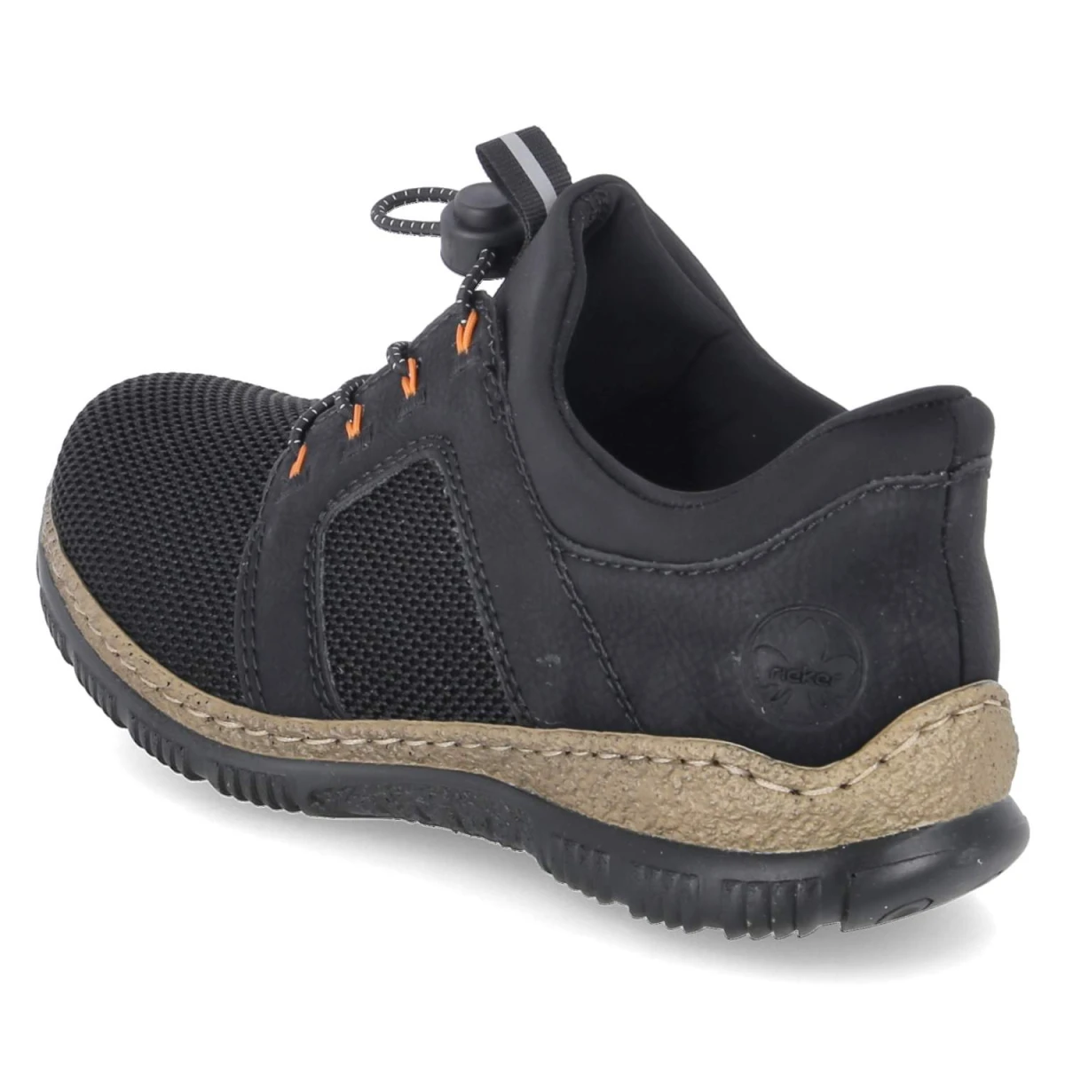 RiekerLow Sneaker - schwarz