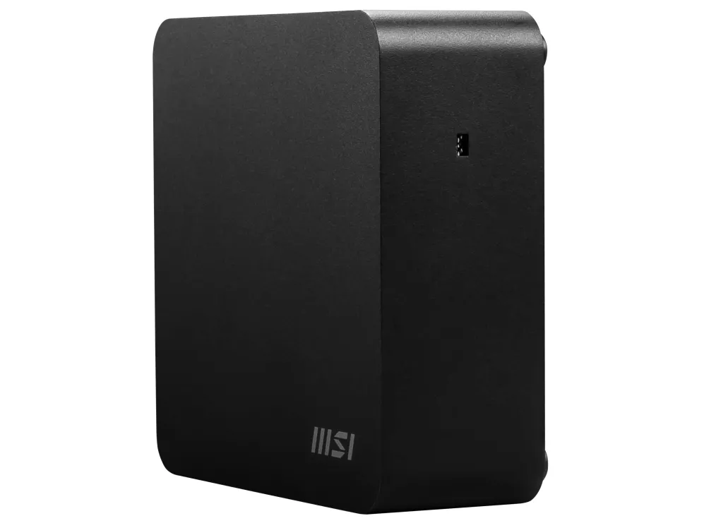 MSI Cubi NUC 1MG 014BEU - Barebone - mini PC FCBGA1744 Socket - 1 x Core 3 100U / op til 4.7 GHz - RAM 0 GB - Intel Graphics - Gigabit Ethernet, 2.5 Gigabit Ethernet, Bluetooth 5.3, IEEE 802.11ax (Wi-Fi 6E) - sort