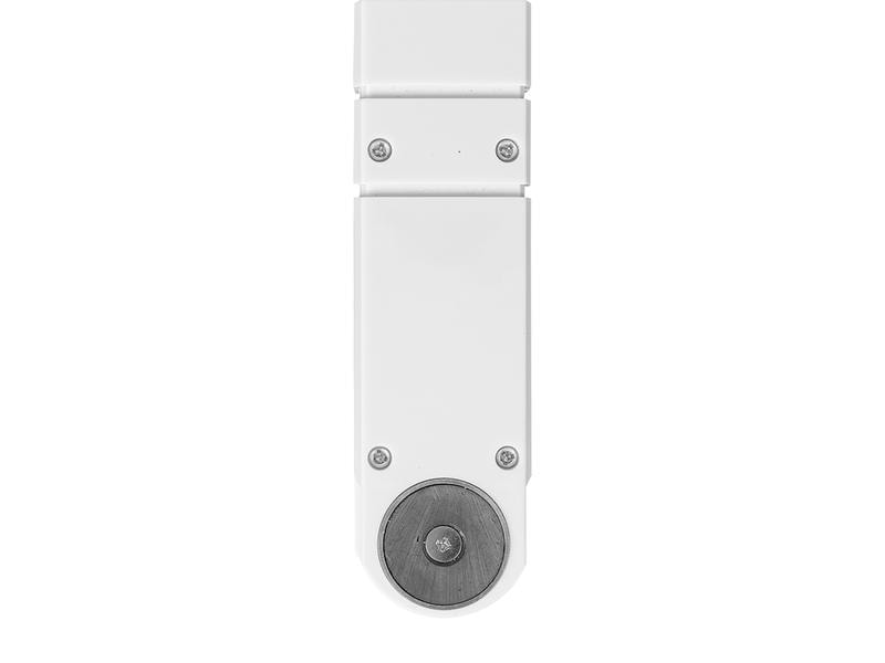 STEFFEN Steckdosenleiste Variabl 8x T13, 3 m, Weiss Weisse Mehrfachsteckdose 8x T13 mit Reset-Knopf, Haftmagneten und 3 m langem Kabel