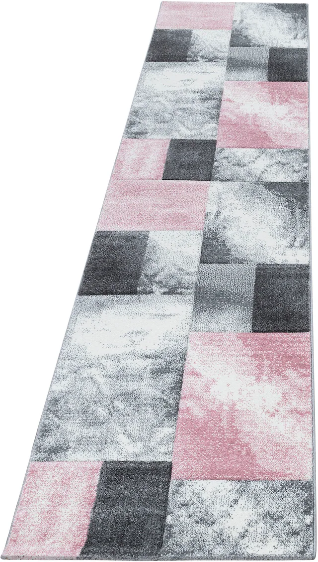 Ayyildiz Teppiche Läufer »Hawaii 1710« rechteckig 13 mm Höhe handgearbeiteter Konturenschnitt, 80cm x 300cm (BxL)