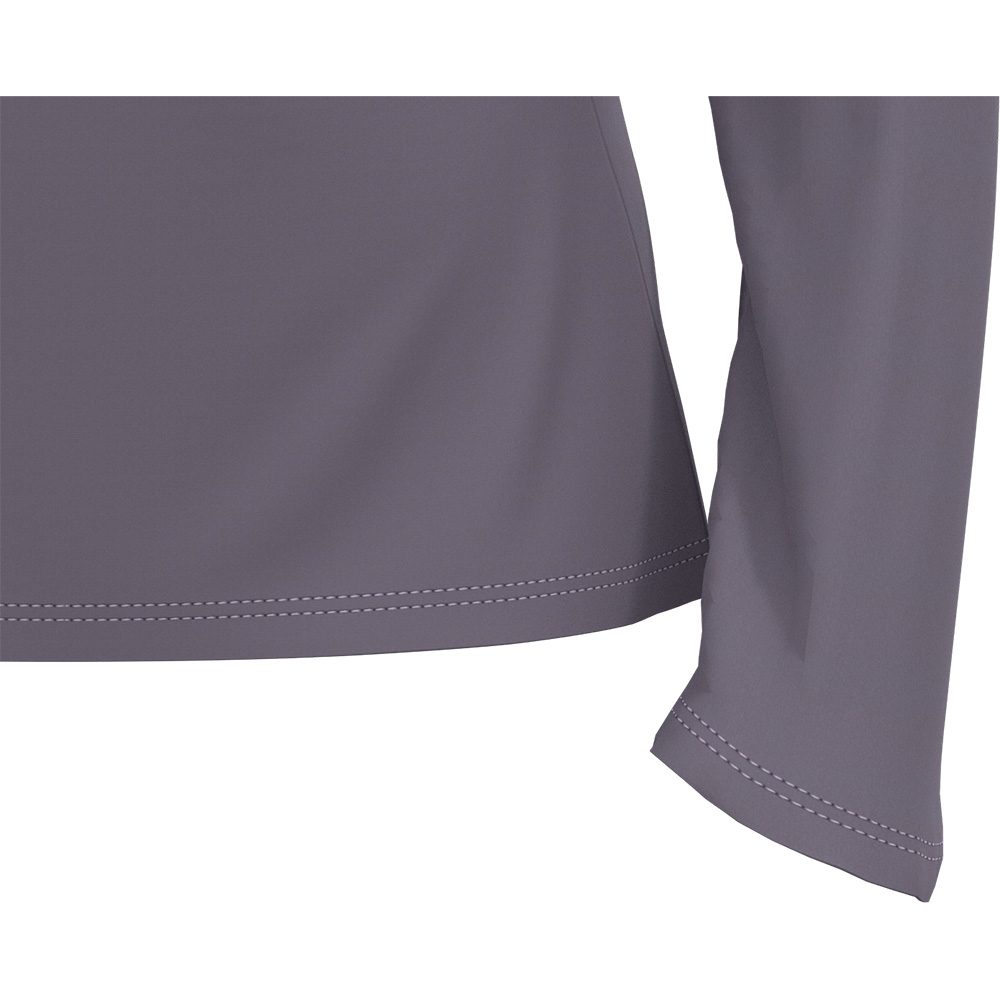 Odlo Essential Ceramiwarm 1/2 Zip Midlayer Damen gray ridge