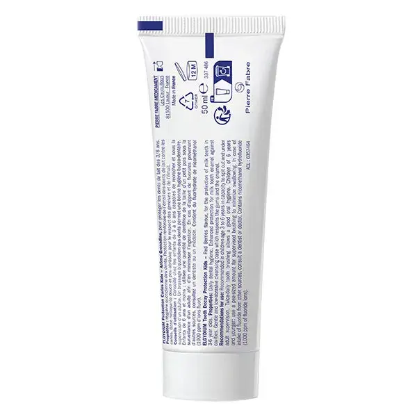 Elgydium dentifrice kids 3/6 ans grenadine protection caries tube 50 ml