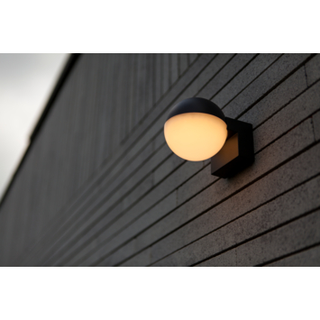 LUTEC wandlamp Looma donkergrijs 7,8W 800 lumen