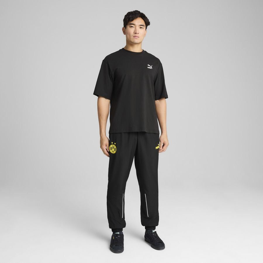 BVB ftblARCHIVE Pant PUMA Black-Faster Yellow