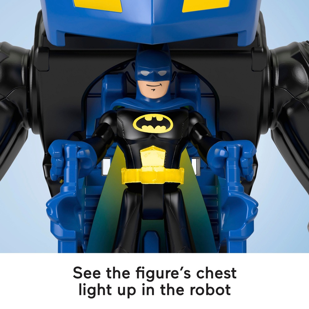 Imaginext DC Super Friends Batman Kampfroboter und Figur