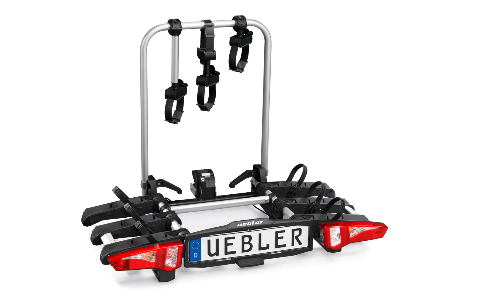 Uebler i31 Z Kupplungsträger für 3 Fahrräder auf der Anhängerkupplung